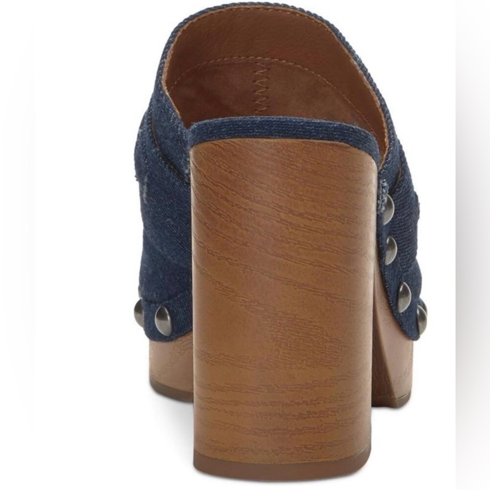 Lucky Brand Women's Denim Blue Mules - Picture 3 of 10